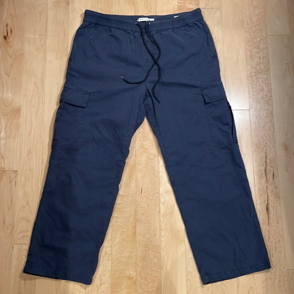 Pacsun Navy Mens Loose Cargo Pants Large